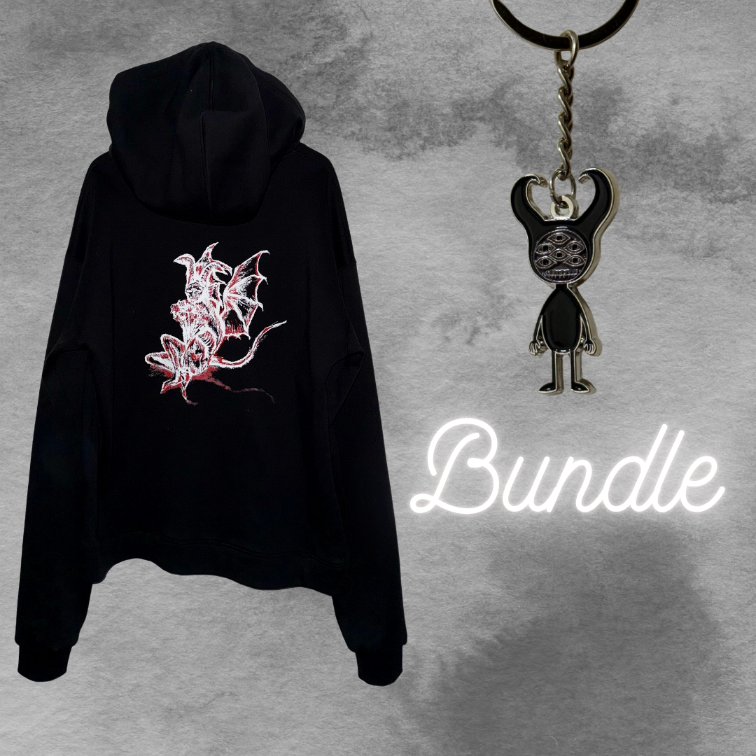 hoodie + keychain bundle
