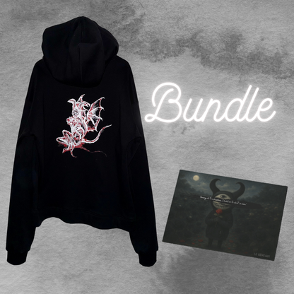 hoodie + postcard bundle