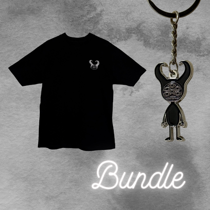 t-shirt + keychain bundle